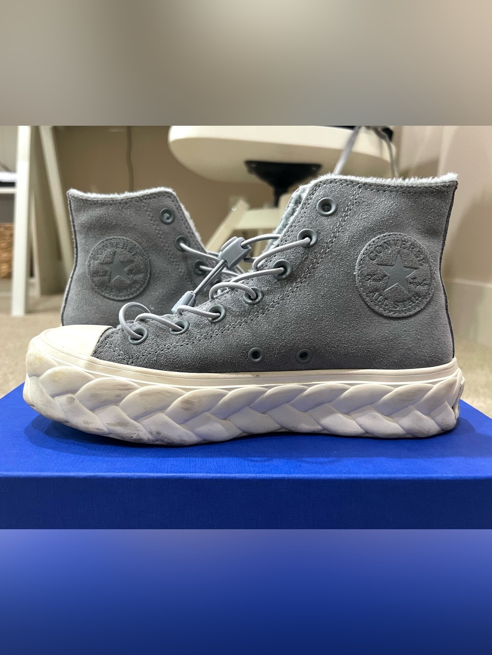 Converse CTAS Lift Cable Hi 569564C Limestone Grey/Egret New Size women’s 6.5